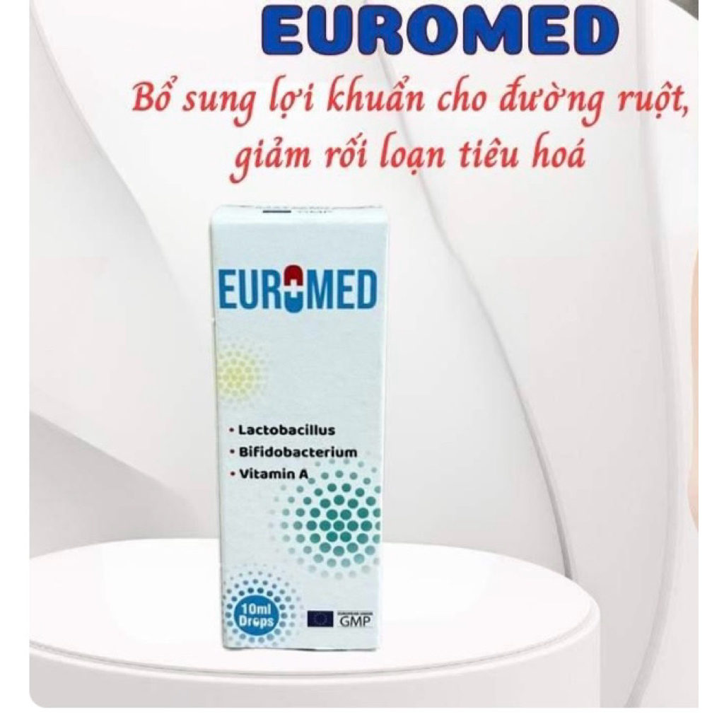 Men Vi Sinh EuroMed 10ml - Bổ sung lợi khuẩn giảm rối loạn tiêu h