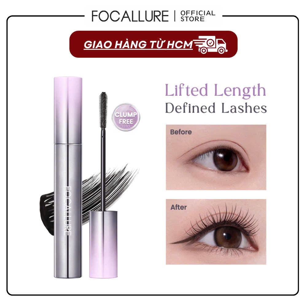 FOCALLURE Mascara Dài Mi Chống Lem – Hàng Mi Cong Vút Tự Nhiên | Muse Store