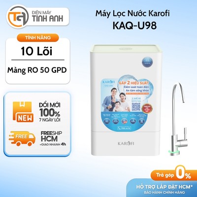 Máy Lọc Nước Karofi 10 Lõi KAQ-U98