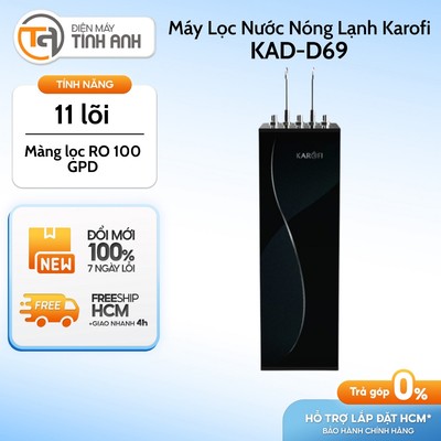 Máy Lọc Nước Nóng Lạnh 11 Lõi  Karofi KAD-D69