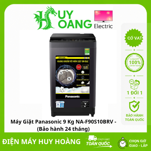 Máy Giặt Panasonic 9 Kg NA-F90S10BRV - (Bảo hành 24 tháng)