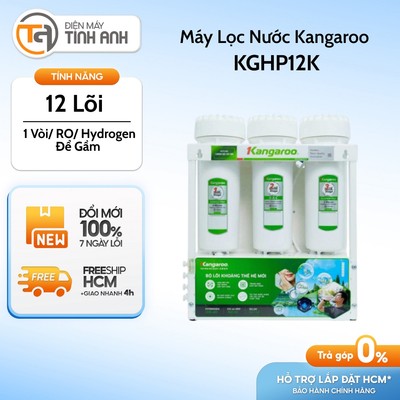 Máy Lọc Nước RO Hydrogen Kangaroo 12 lõi KGHP12K