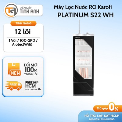 Máy Lọc Nước RO Karofi PLATINUM S22