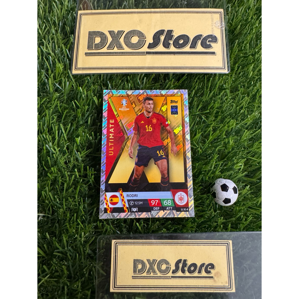 [ CHÍNH HÃNG ] - ULTIMATE - TOPPS MATCH ATTAX EURO 2024 - RODRI (SPAIN)