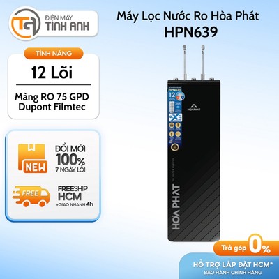 Máy Lọc Nước RO Hòa Phát 12 Lõi HPN639