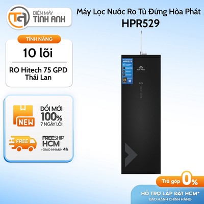 Máy Lọc Nước RO Tủ Đứng Hòa Phát 10 Lõi HPR529