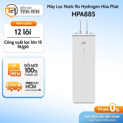 Máy Lọc Nước Ro Hydrogen Hòa Phát 12 lõi HPA885