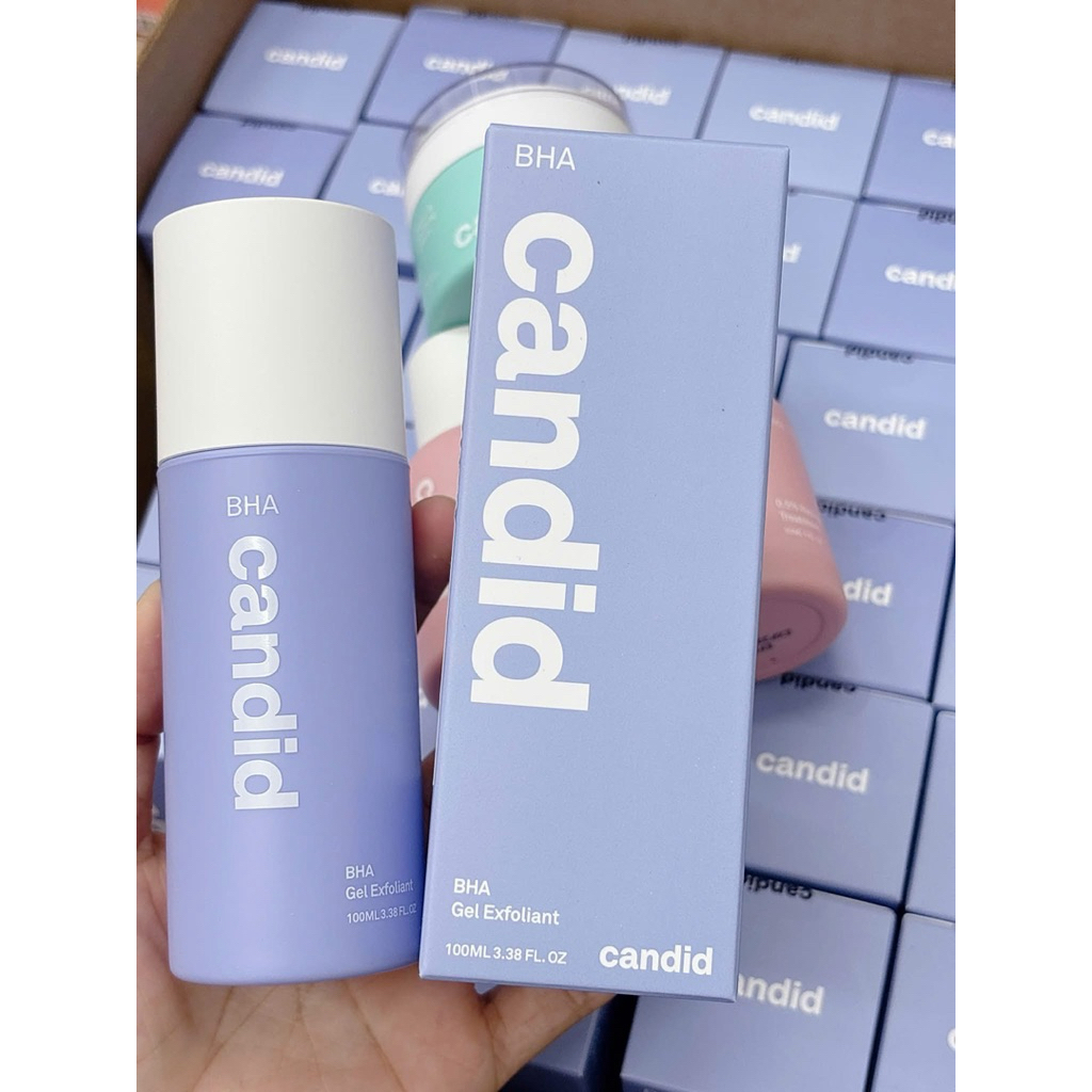 [AUTH 100%] GEL TẨY TẾ BÀO CHẾT BHA CANDID 100ML