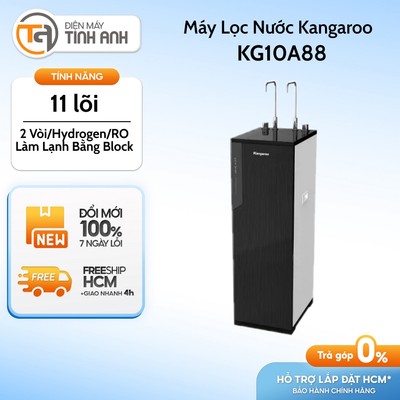Máy Lọc Nước Kangaroo Hydrogen Nóng Lạnh 11 Lõi KG10A88