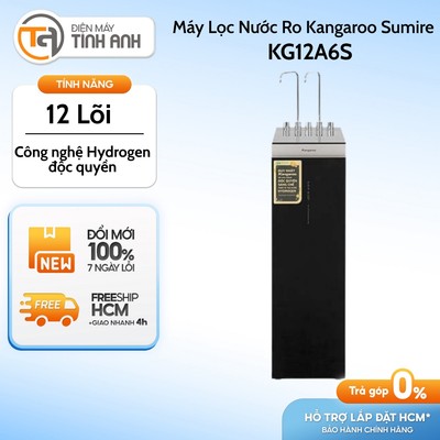 Máy Lọc Nước Ro Hydrogen Kangaroo Sumire 12 Lõi KG12A6S
