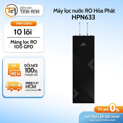 Máy Lọc Nước RO Nóng Nguội Lạnh Hòa Phát HPN633 - Màng Lọc RO 100 GPD