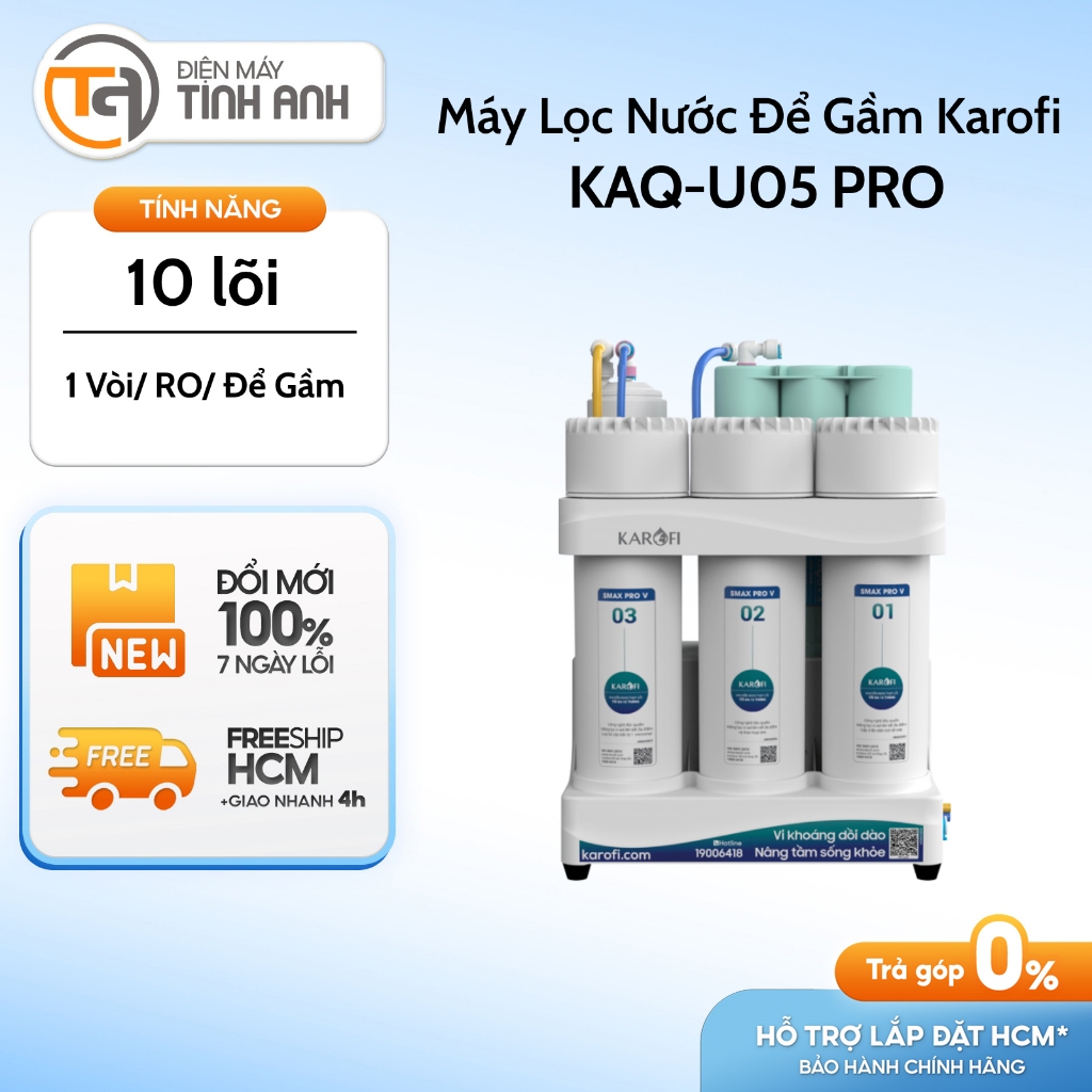 Máy Lọc Nước Để Gầm Karofi KAQ-U05 PRO