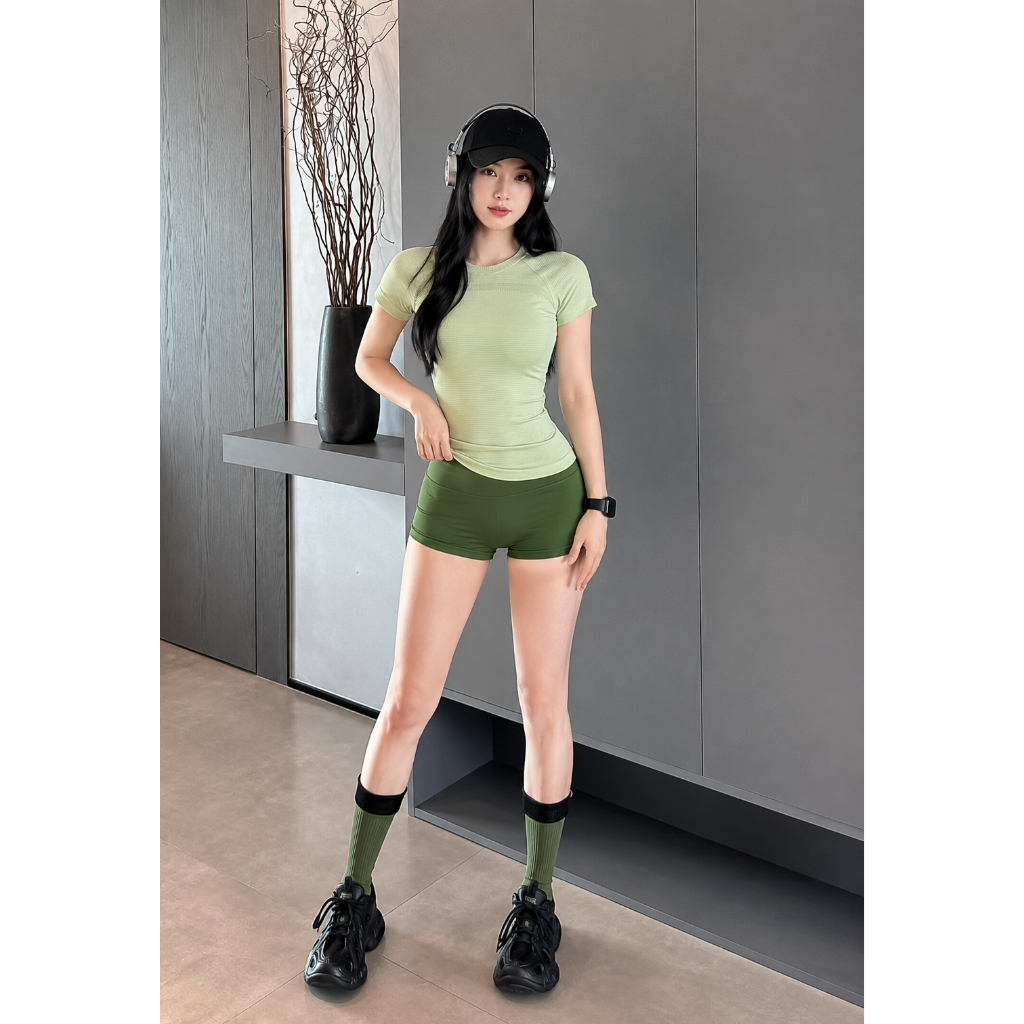Áo phông nữ tay ngắn, size S,M,L, chất liệu dệt kim từ sợi tổng hợp 100% Nylon AC-MAY | BigBuy360 - bigbuy360.vn
