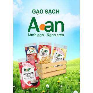 Combo 2 túi gạo AAN ST25 Lúa Tôm túi 5kg
