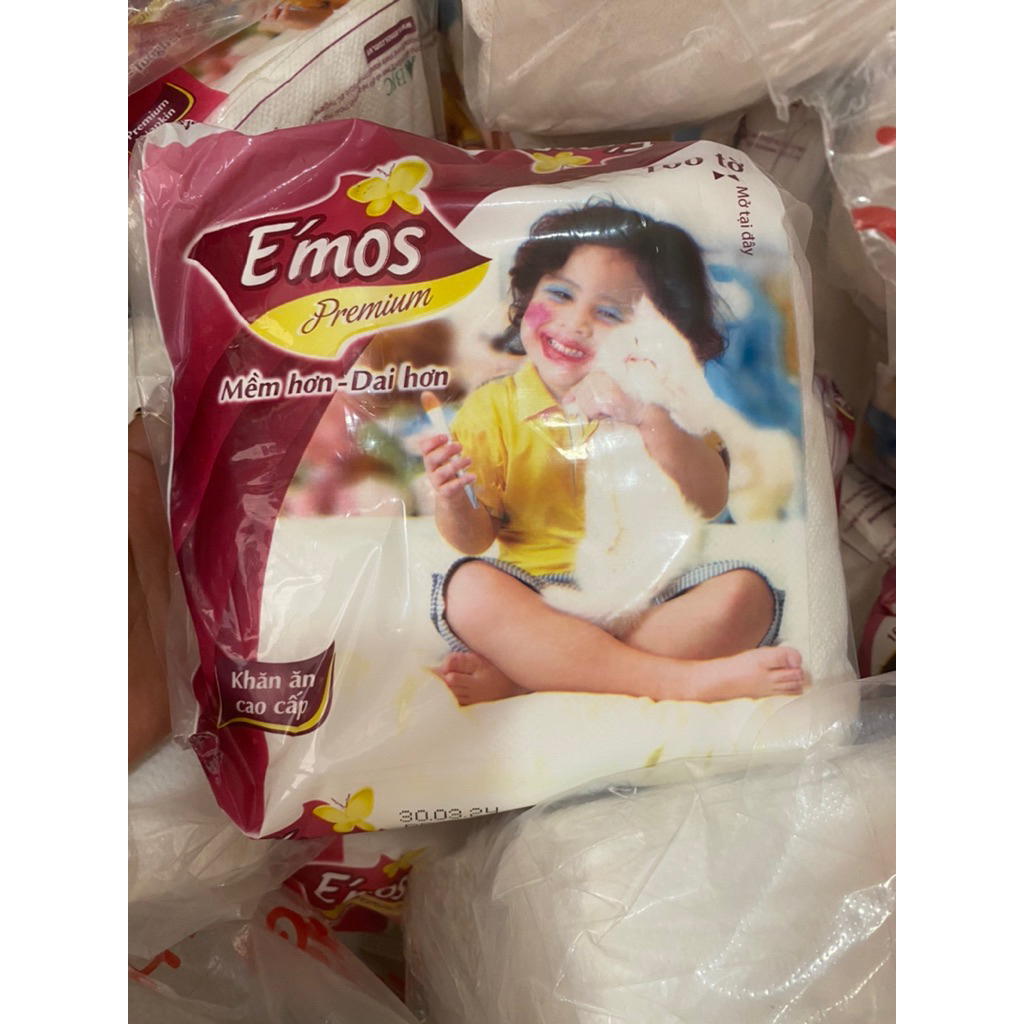 [ HÀNG SALE RẺ DO BỊ BỂ BỊCH ] BAO 19 BỊCH GIẤY VUÔNG EMOS 60-65 TỜ - TẶNG 4 BỊCH GIẤY QUÁN ĂN VIETN