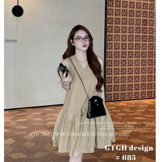 (QC)Váy suông Quynhanhhouse Siuu phẩm váy nâu SN so hottt mai về sll #685