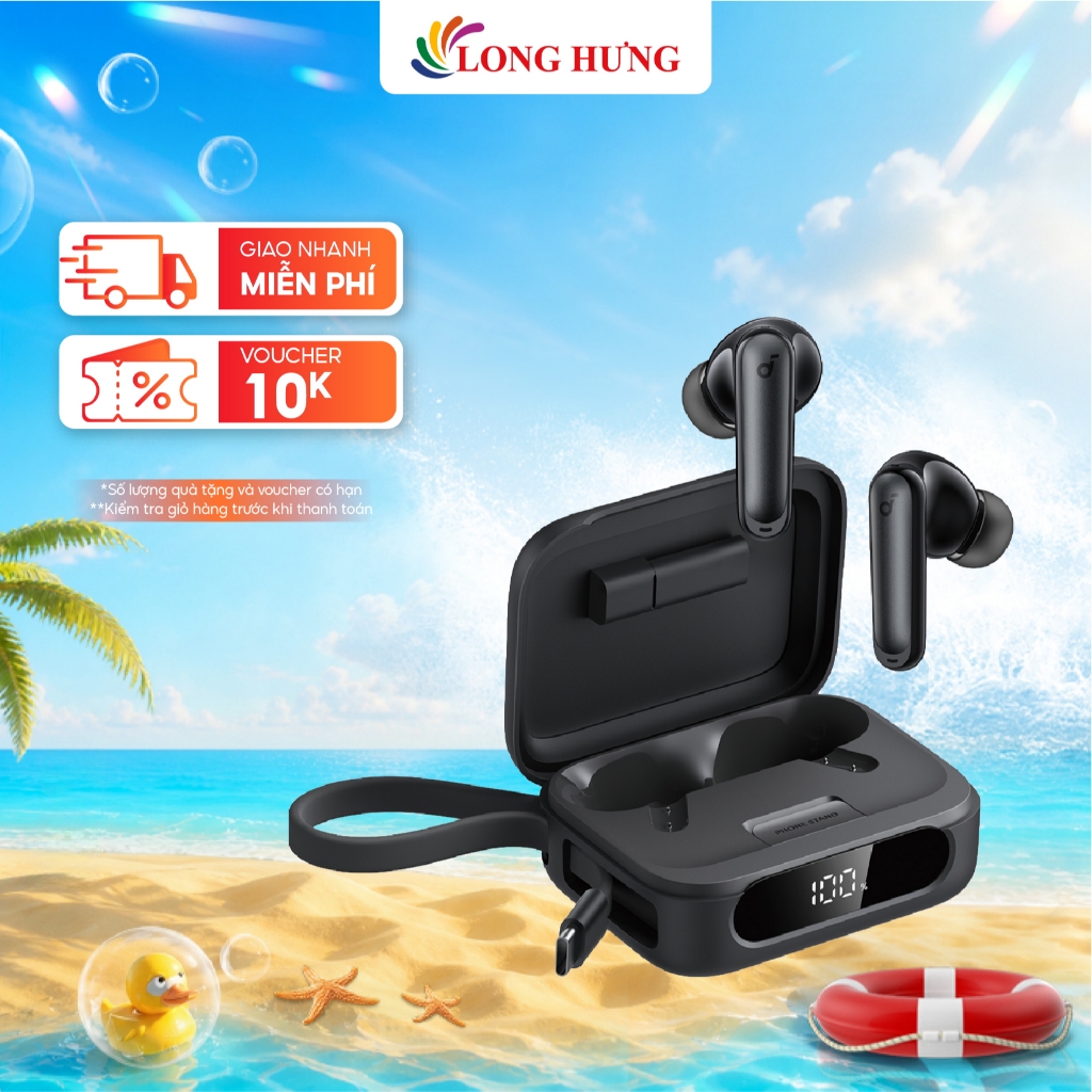 Tai nghe Bluetooth True Wireless Anker Soundcore P41i A3937 - Hàng chính hãng