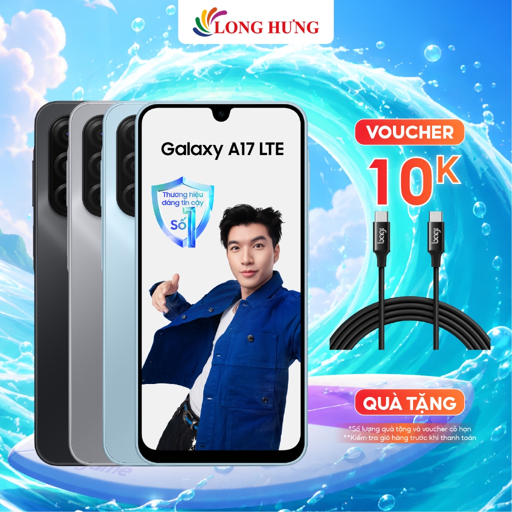 Điện thoại Samsung Galaxy A17 LTE - Hàng chính hãng