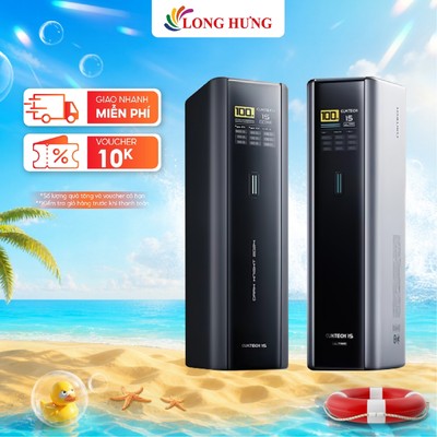 Sạc dự phòng Cuktech Power Bank 15 Ultra 1USB 2Type-C 100W 20000mAh PB200 - Hàng chính hãng