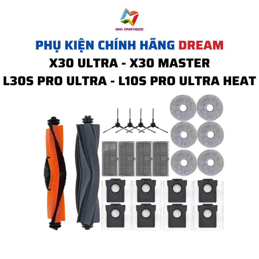 [RAK30] Phụ kiện CH Robot Dream X30 Ultra, X30 Master, L30s Ultra, L10s pro ultra heat