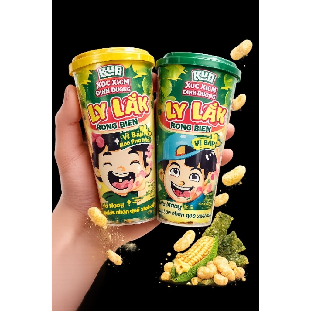 Combo 5 Ly Xúc Xích Kun Ly Lắc Mix Vị