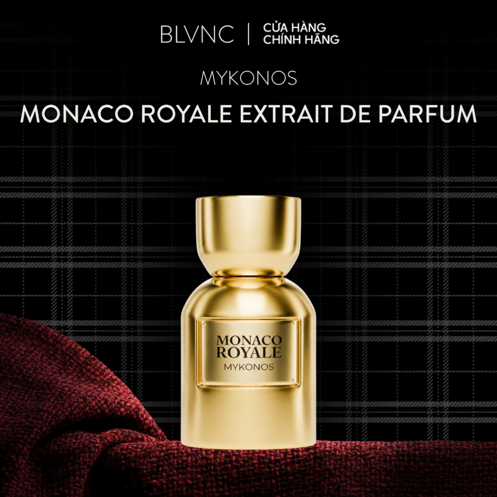 [BLANC] Nước hoa unisex Mykonos Monaco Royale Extrait de Parfum