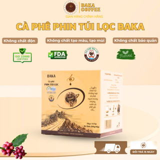 Cà Phê Phin Túi Lọc Baka Coffee (Hộp)