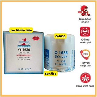 🎁Lọc Nhiên Liệu O-1636 Sunfil-1 Dùng Cho Động Cơ Diesel