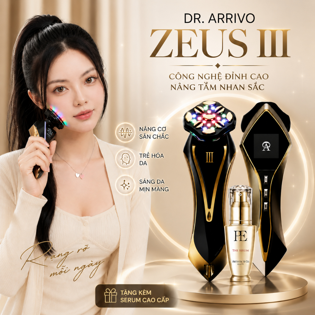 Dr Arrivo The Zeus 3 - Máy Nâng Cơ Công Nghệ Hiện Đại Nhất Nhật Bản