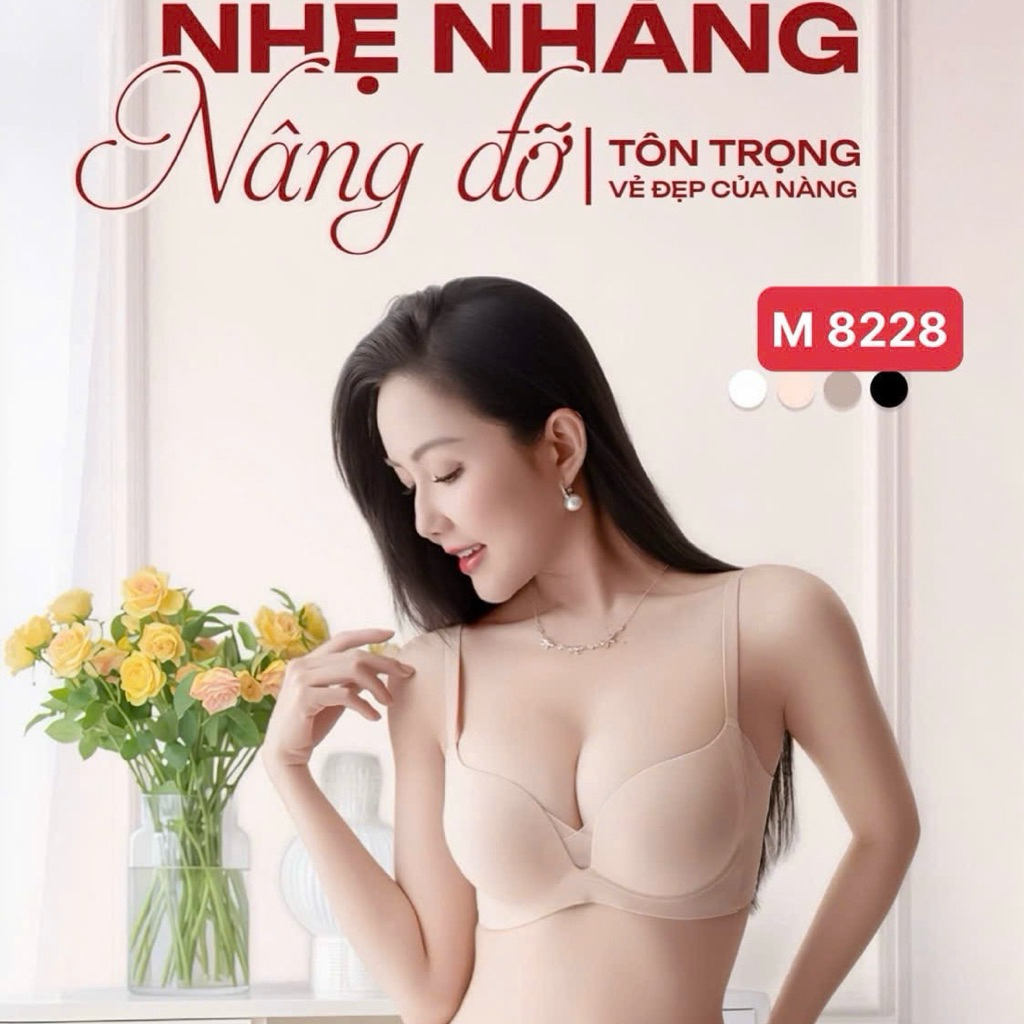 Áo Lót Nữ Su Đúc Không Gọng Nâng Ngực Timi