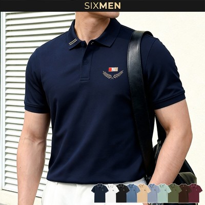 Áo polo nam cao cấp Thêu đẹp [Tặng Kèm Hộp Quà] vải cá sấu FeelMax thoáng mát -  Victory SIXMEN
