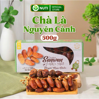 【NHẬP KHẨU】Chà Là Nguyên Cành Date Sanwan Ngon Nhất 500g – Dẻo Tự Nhiên, Không Đường, Ngọt Thanh