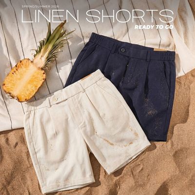 Quần short đũi FELIX SHORTS TORANO basic, gấu LV thoáng mát, mềm mại, co giãn FSBI003