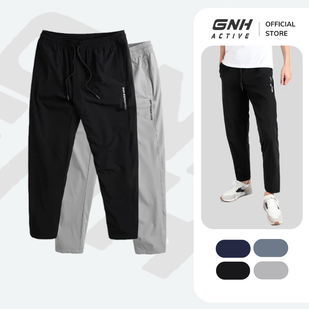 Combo Quần dài 23031 - S - Đen + Ghi Sáng