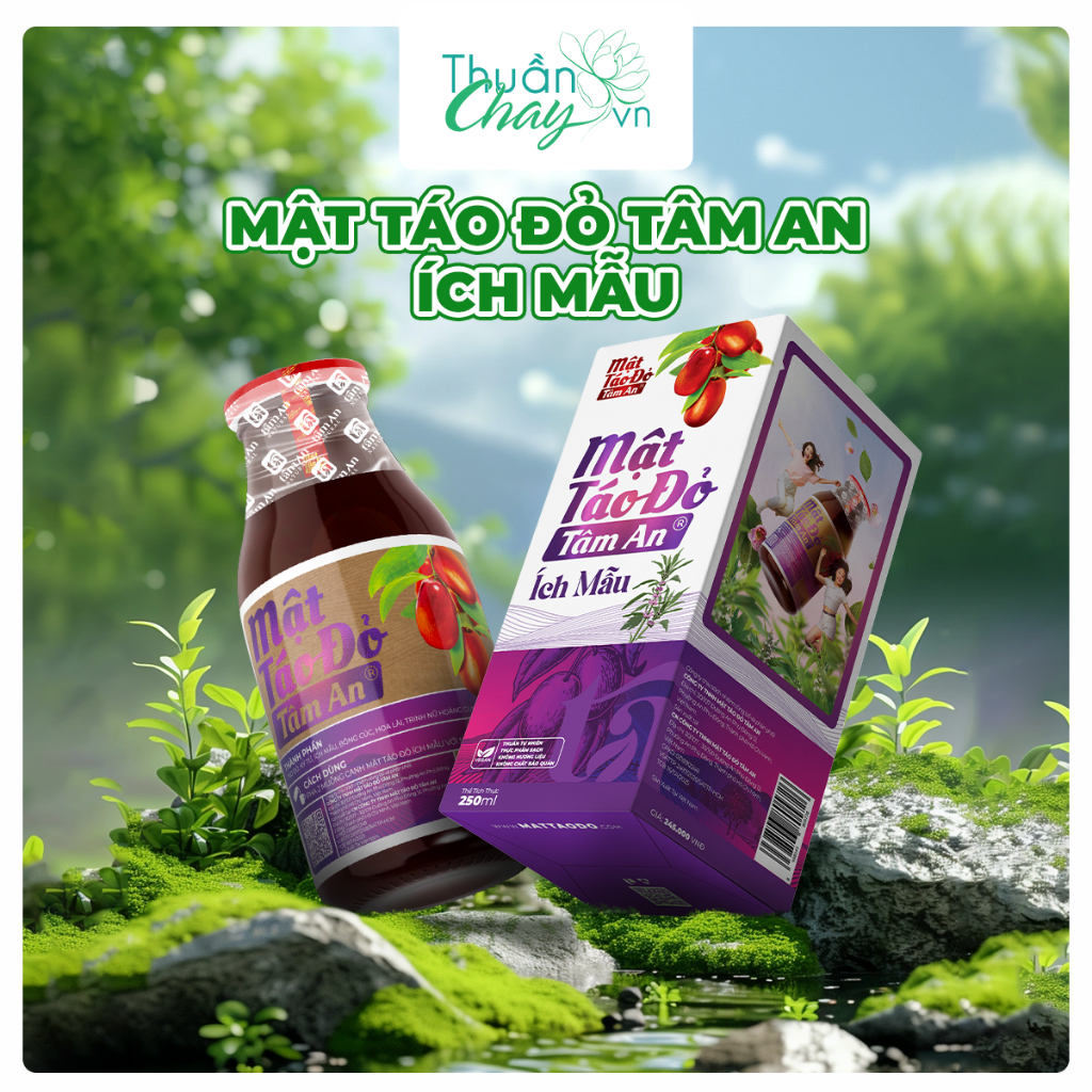 Mật Táo Đỏ Tâm An Ích Mẫu - 250ml