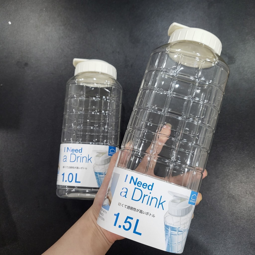 Bình Nước Nhựa LocknLock 1.5Lít- 2.1L Bình Đựng Nước BPA Free An Toàn P-00097W, P-00052GRN -T2C | BigBuy360 - bigbuy360.vn