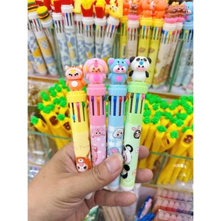 [Bút cute mới] Bút Bi Bấm 10 Màu