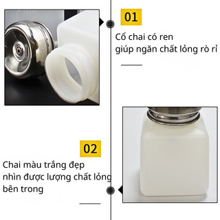 Lọ đựng dung dịch axeton 100ml/ 200ml