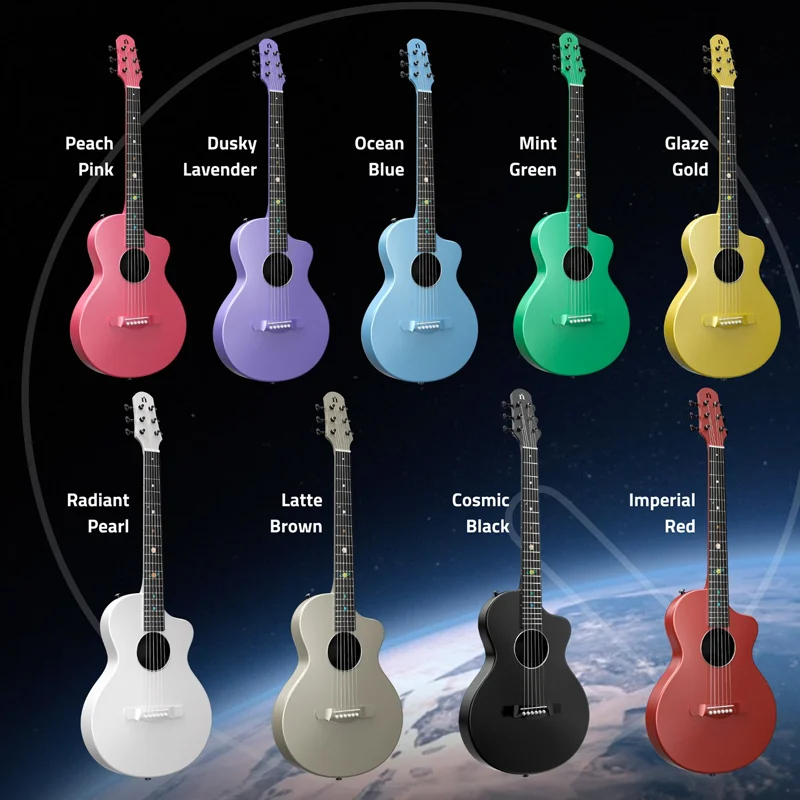 Đàn Guitar Acoustic Natasha Asteroid Size 3/4