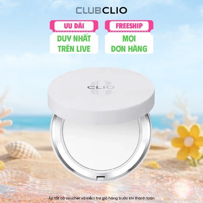 [LIVE] Phấn Phủ Nén Kiềm Dầu Clio Stay Perfect Finish Pact 8G