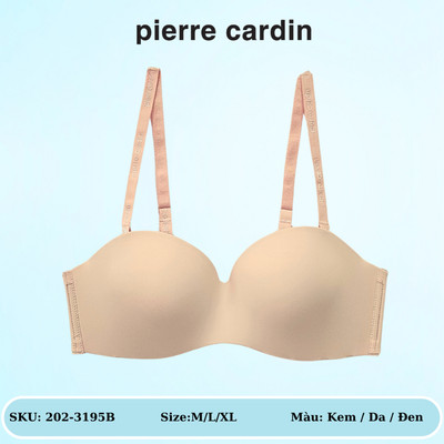 Áo ngực nữ 202-3195 cúp ngang, mút mỏng, không gọng
