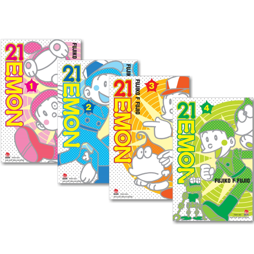 Truyện tranh - 21EMON - Trọn bộ 4 tập