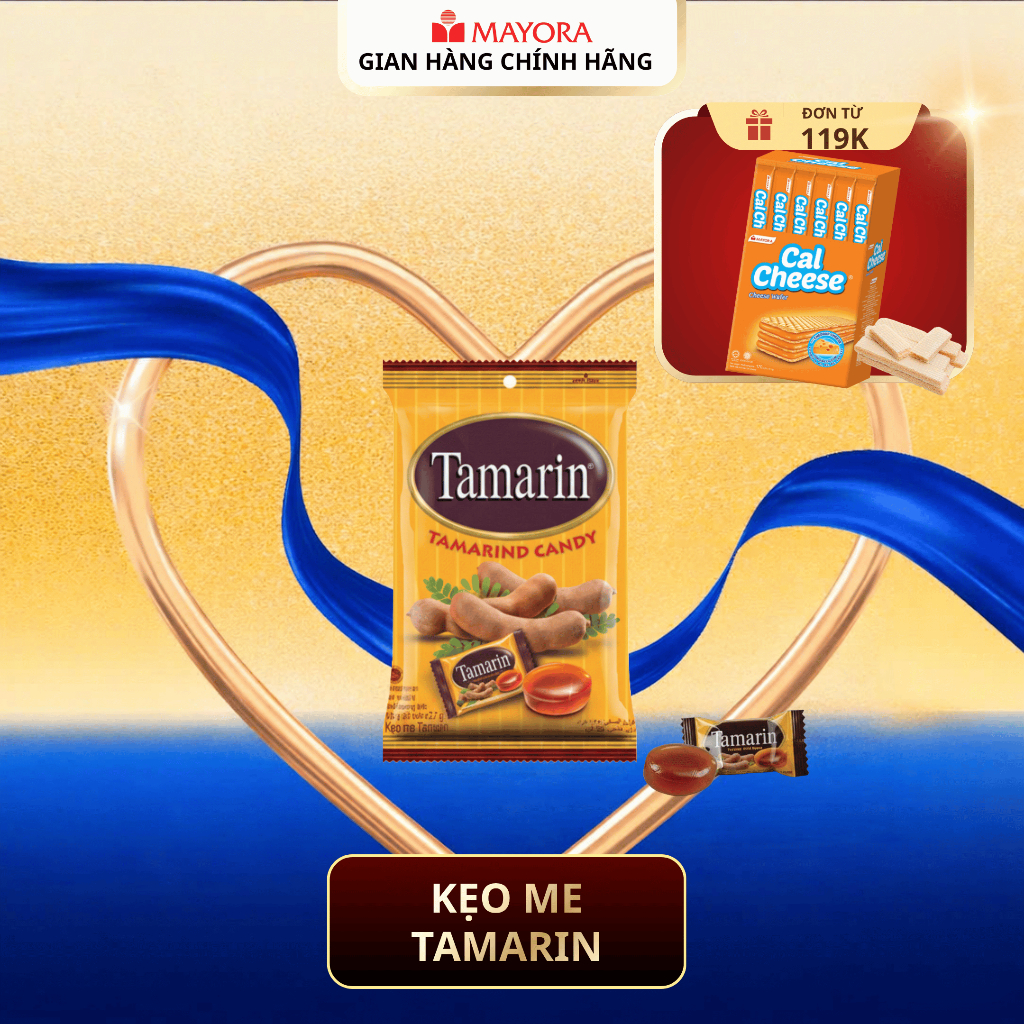 Kẹo Me Mayora Tamarin Gói 135G