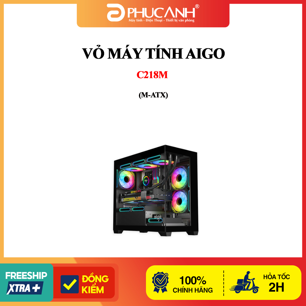 Vỏ máy tính Aigo C218M (M-ATX)