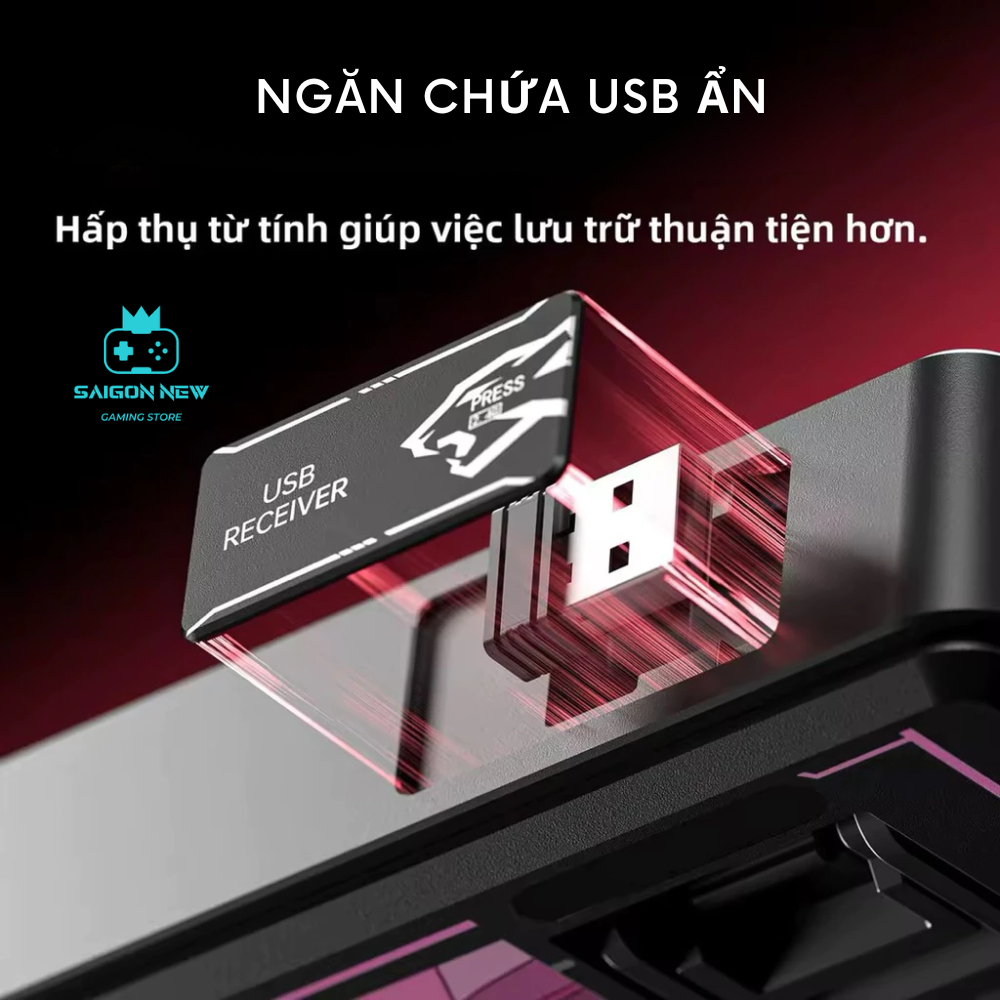 Bàn phím cơ Hotswap Lingbao K98 | K98 pro - Pin 10000mAh - 3 mode kết nối - LED RGB mạch xuôi | BigBuy360 - bigbuy360.vn