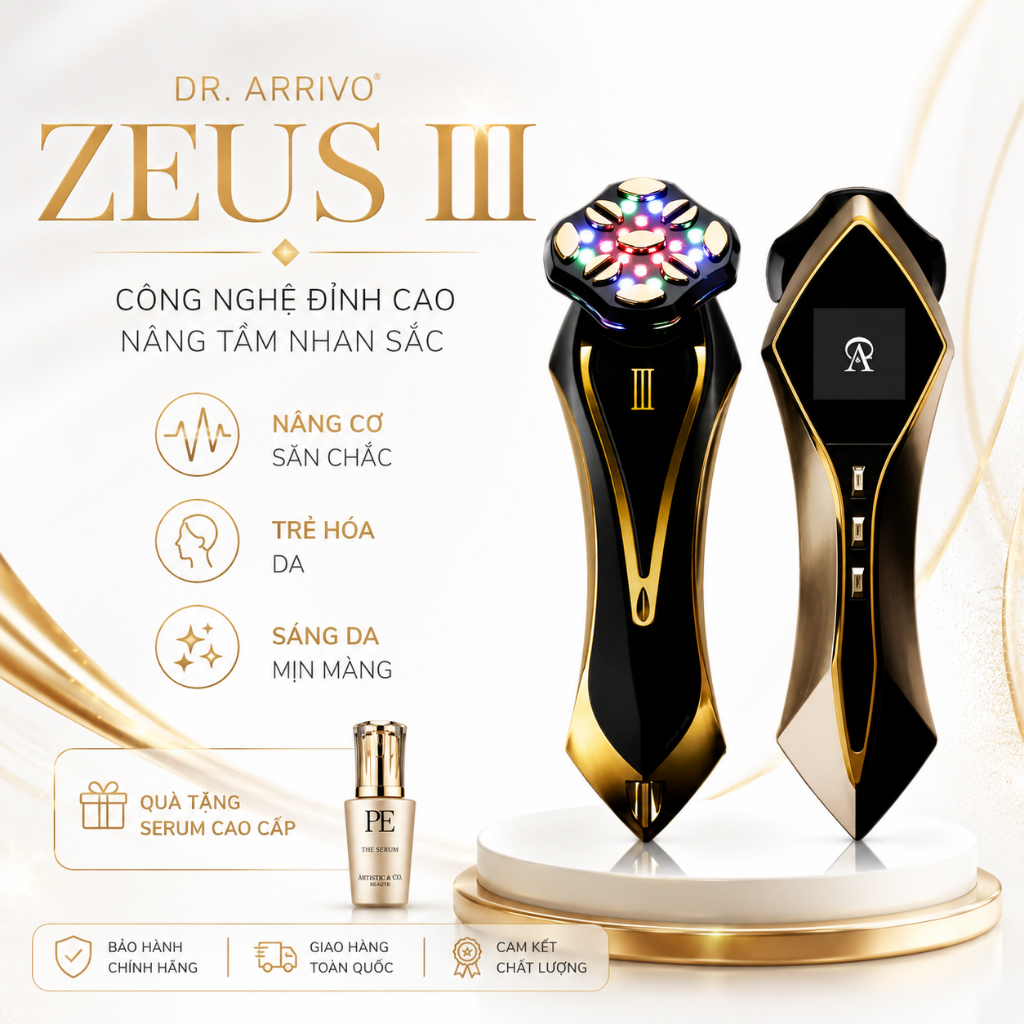 Dr Arrivo The Zeus 3 - Máy Nâng Cơ Công Nghệ Hiện Đại Nhất - Nội Đia Nhật