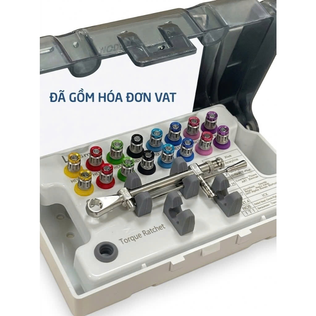 Bộ dụng cụ phục hình implant , kit cắm implant ( xuất hoá đơn vat )