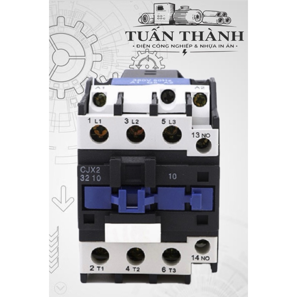 Khởi Động Từ - Contactor 65A - CJX2-6511 BERM ( HÀNG MỚI 100% )
