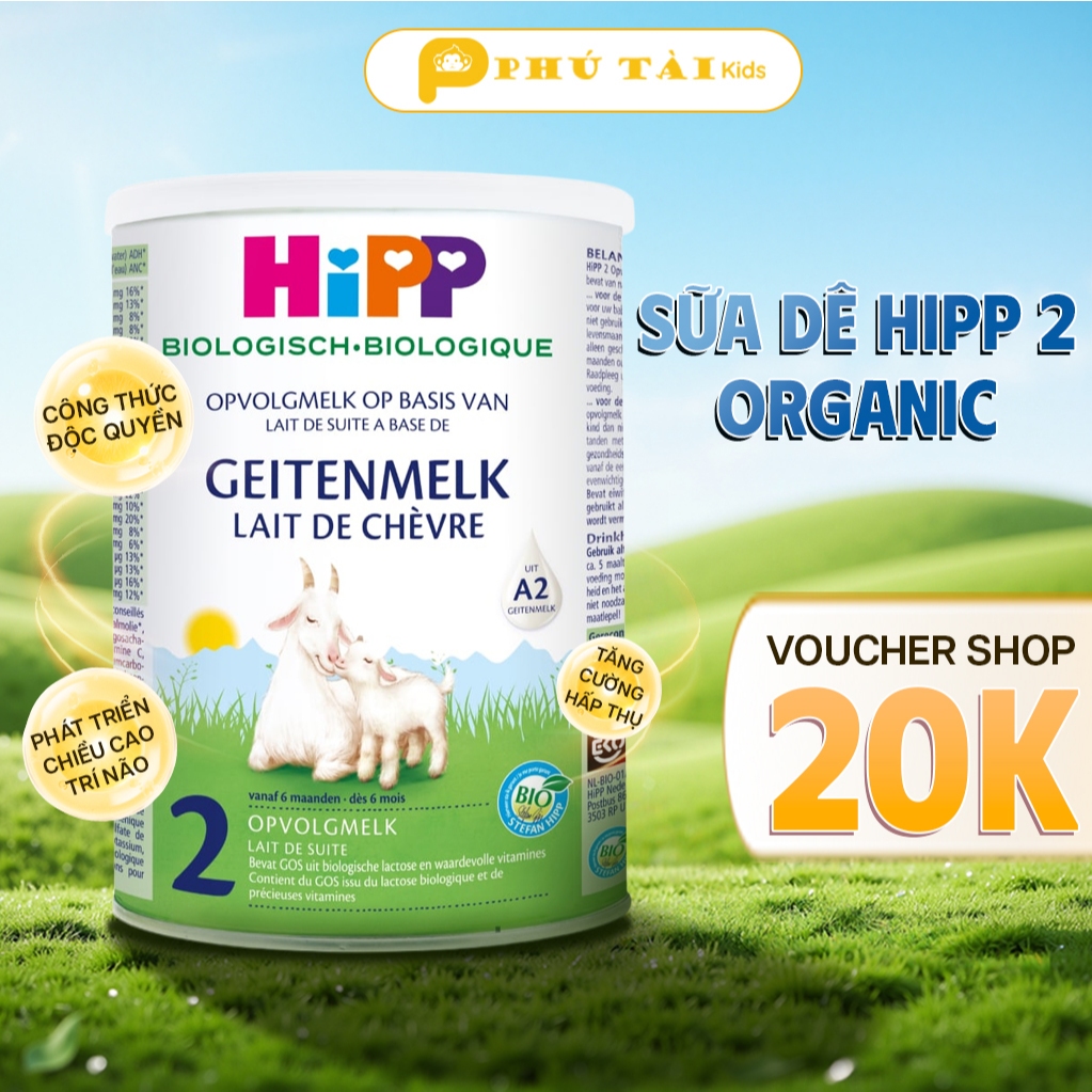 Sữa Dê HiPP 2 Organic 400g