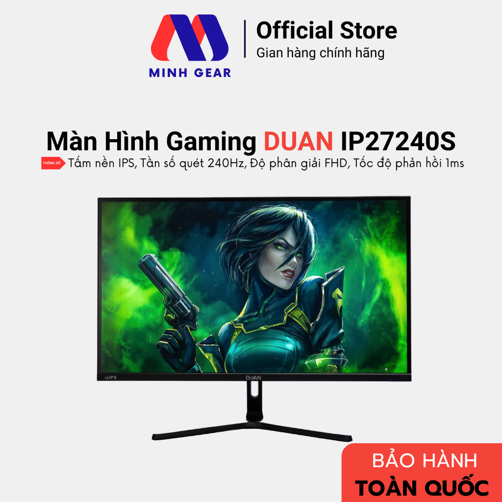 Màn Hình Gaming DUAN DT-IP27240S - Hàng Chính Hãng